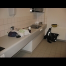 In der Küche des Campingplatzes